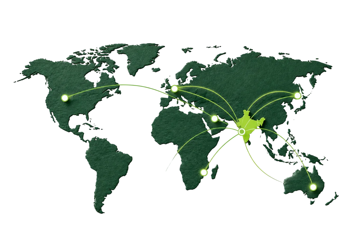 Ecofy exports molded fiber tableware from India to the US, UK, EU, MENA, Asia Pacific and Australia
