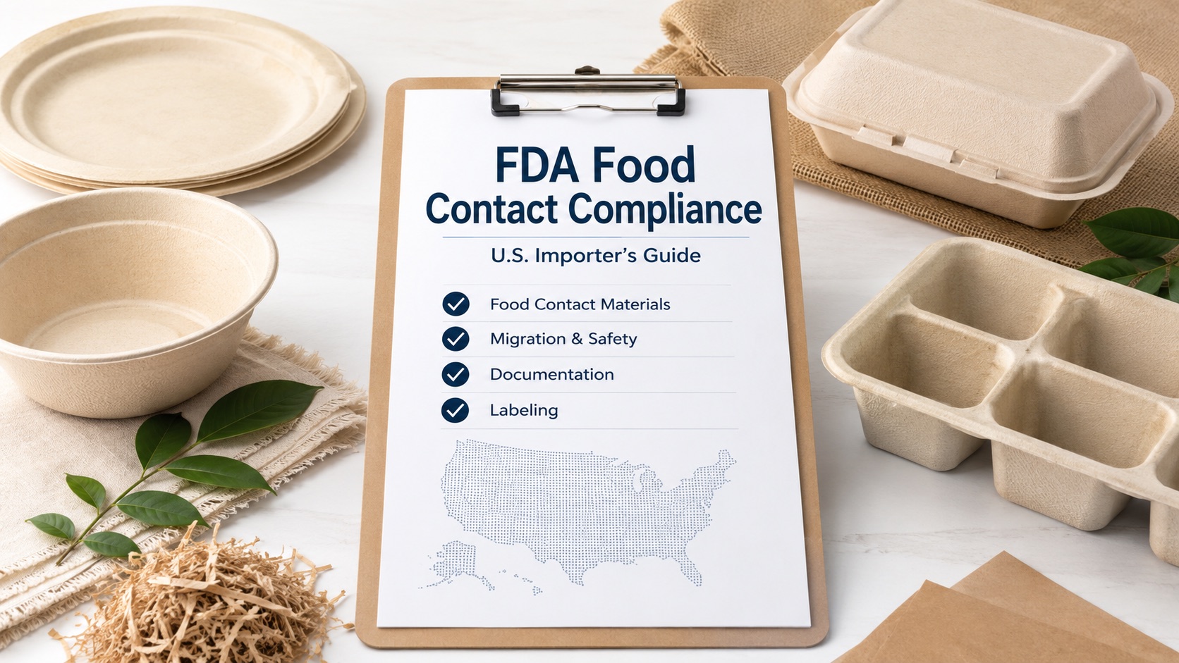 FDA Food Contact Compliance: A U.S. Importer's Guide