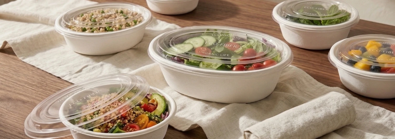 Ecofy compostable lids