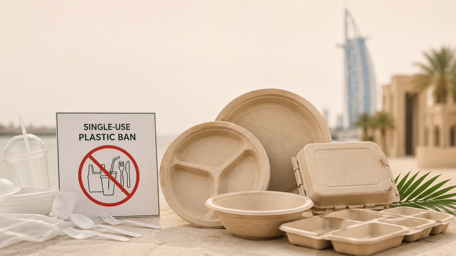 UAE Single-Use Plastic Ban: Compliant Foodservice Alternatives