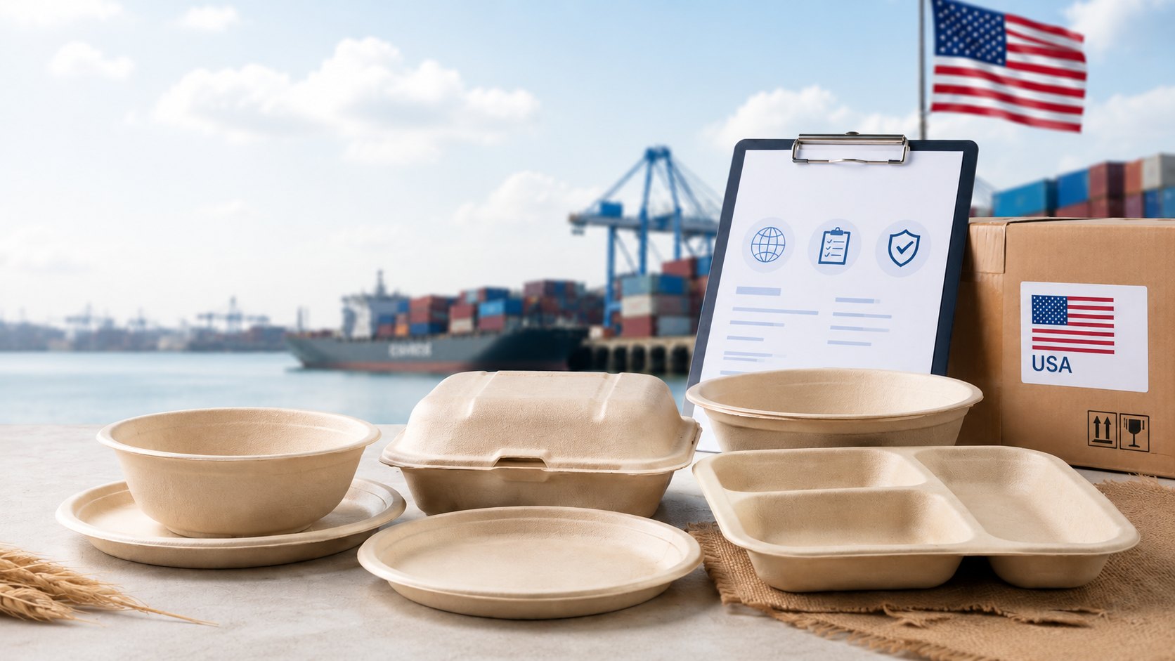 US Import Duty on Molded Fiber Tableware: What Buyers Must Check