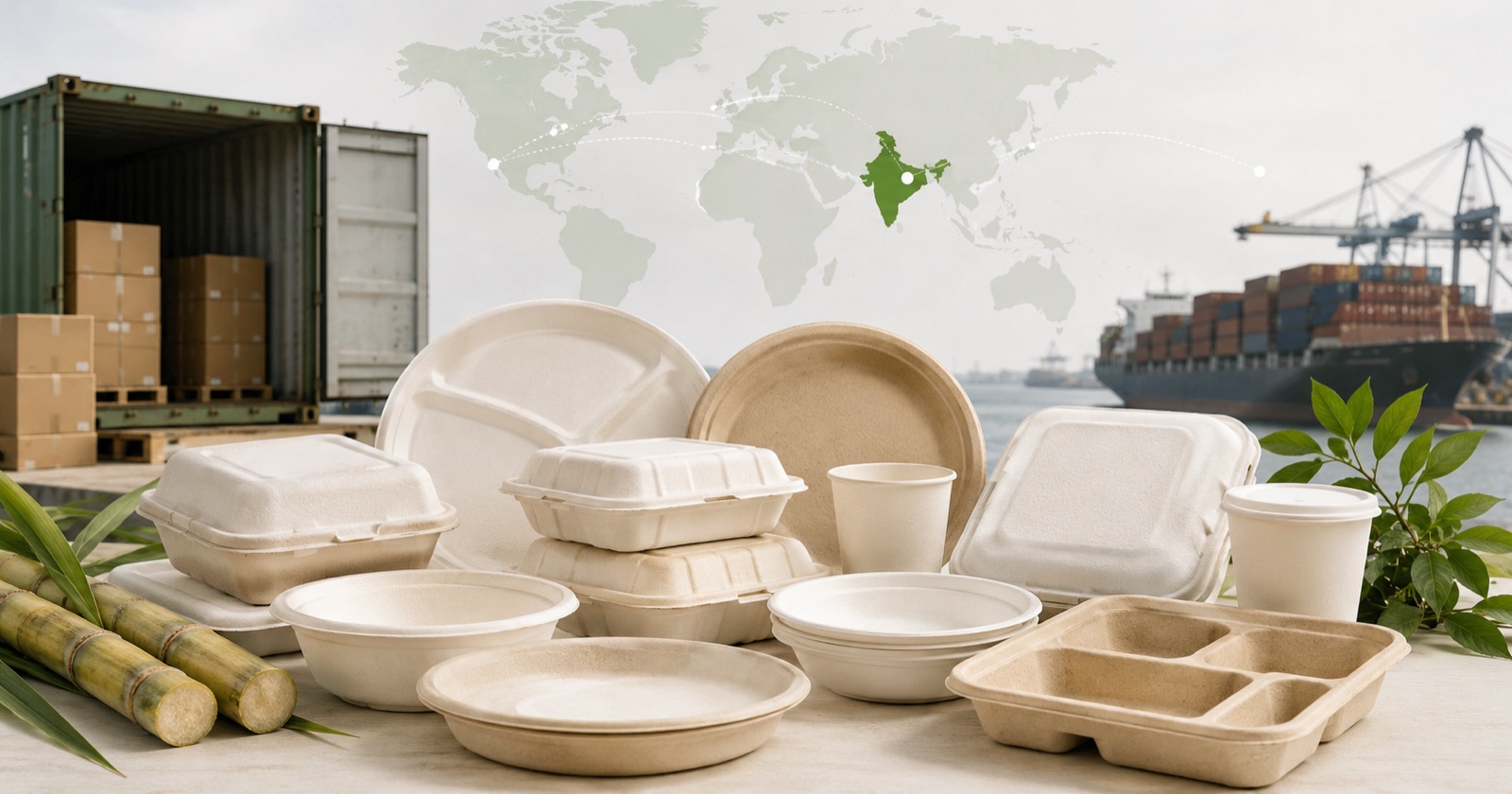 How to Import Bagasse Tableware from India: A Buyer's Guide