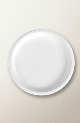 10" Round Bagasse Plate