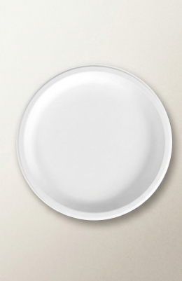 11" Round Bagasse Plate