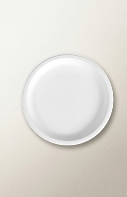 7" Round Bagasse Plate