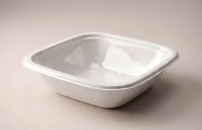 22 oz Bagasse Square Container