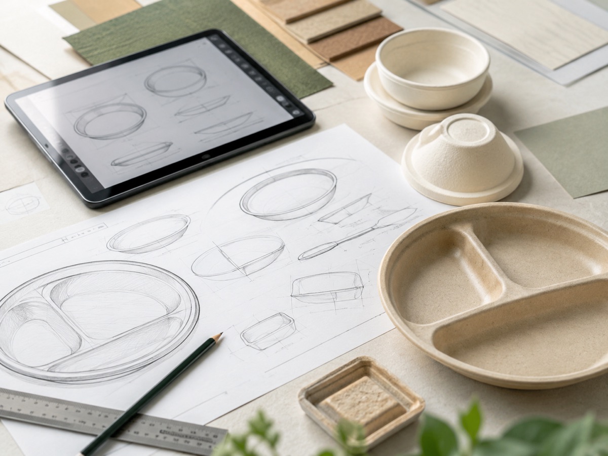Design & Development at Ecofy's molded fiber facility