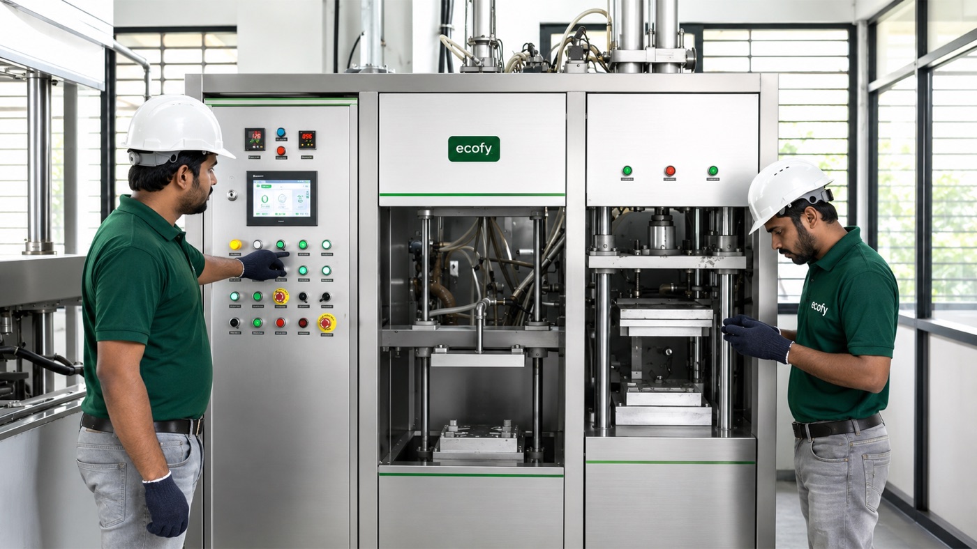 Ultra-Fast Prototyping at Ecofy's molded fiber facility